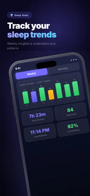 Sleeply - AI Sleep Tracker screenshot 1