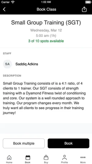 Dyamond Fitness screenshot 3