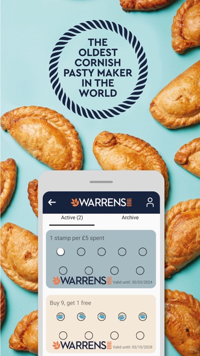 Warrens Rewards Screenshot