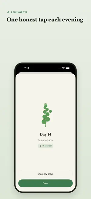 Pennygrove — No Spend Tracker screenshot 2