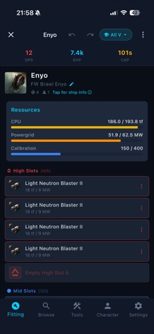 EVE Nexus — EVE Toolkit Screenshot 1 of 8