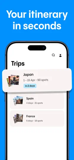 Скриншот Wend — Itinerary Planner на iPhone 4
