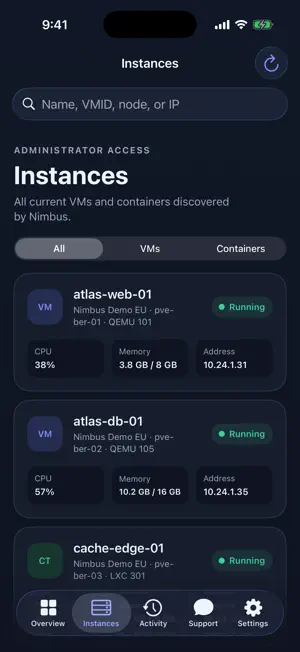 Nimbus Direct screenshot 2