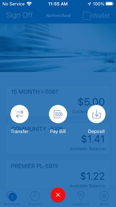 Harford Bank Screenshot