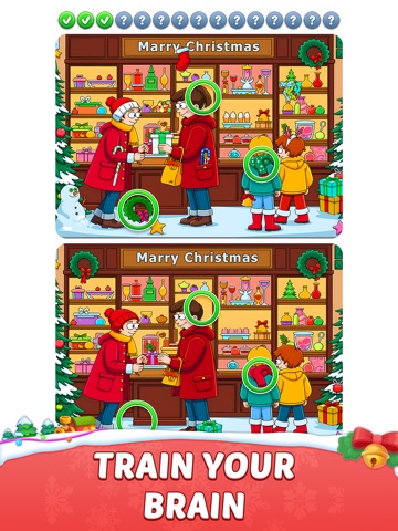 Christmas Find Differences