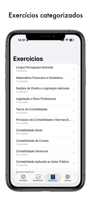 Simulado CFC - Prova Questões screenshot 3