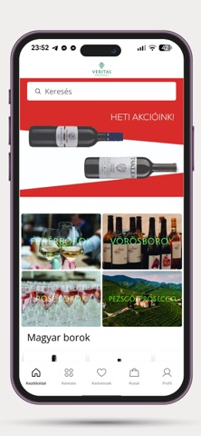 Borkereskedés screenshot