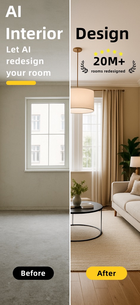 Interior Design：AI Spacely - Graphics & Design App | MWM
