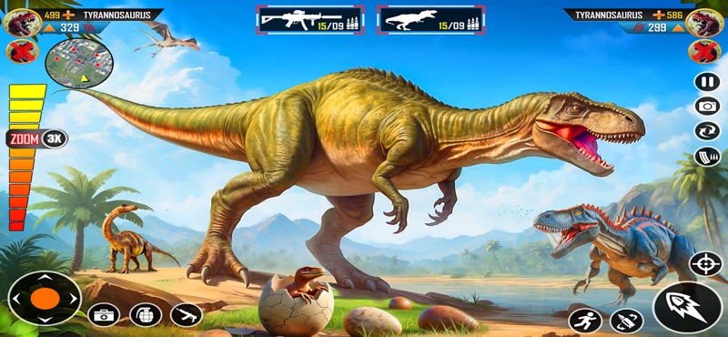 Dino Family Adventure Game screenshot 2