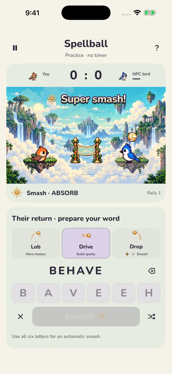 Wordy Birdie: Word Arcade screenshot 3