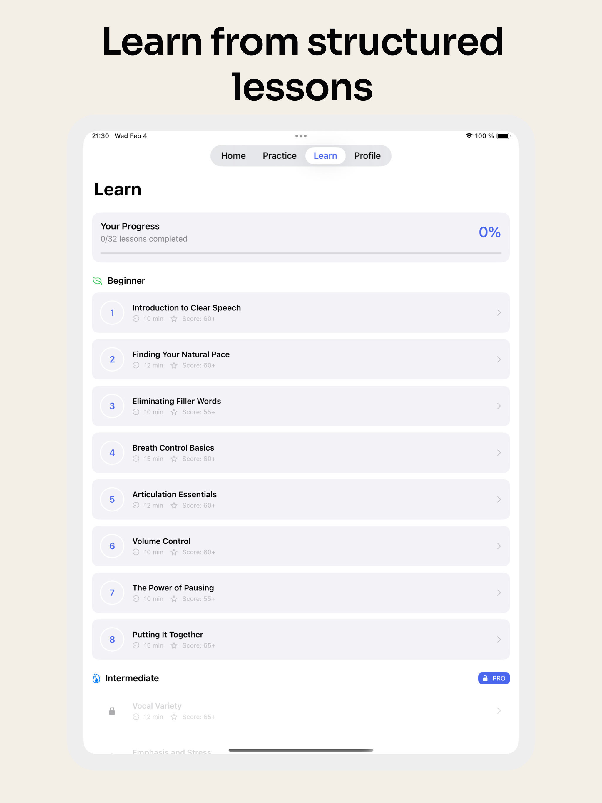 Vocal Coach - Speaking Trainer screenshot 11