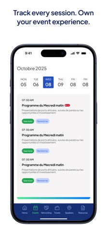 Forum Canada Afrique screenshot