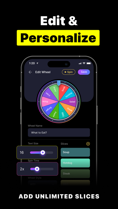 Wheel Spinner: Spin the Wheel Screenshot