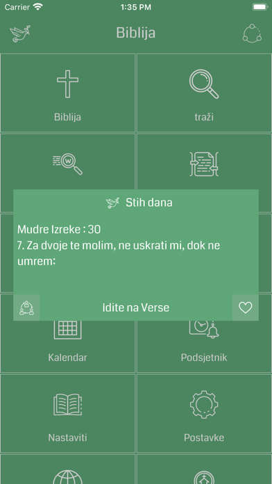 Screenshot #2 pour Croatian Bible Offline
