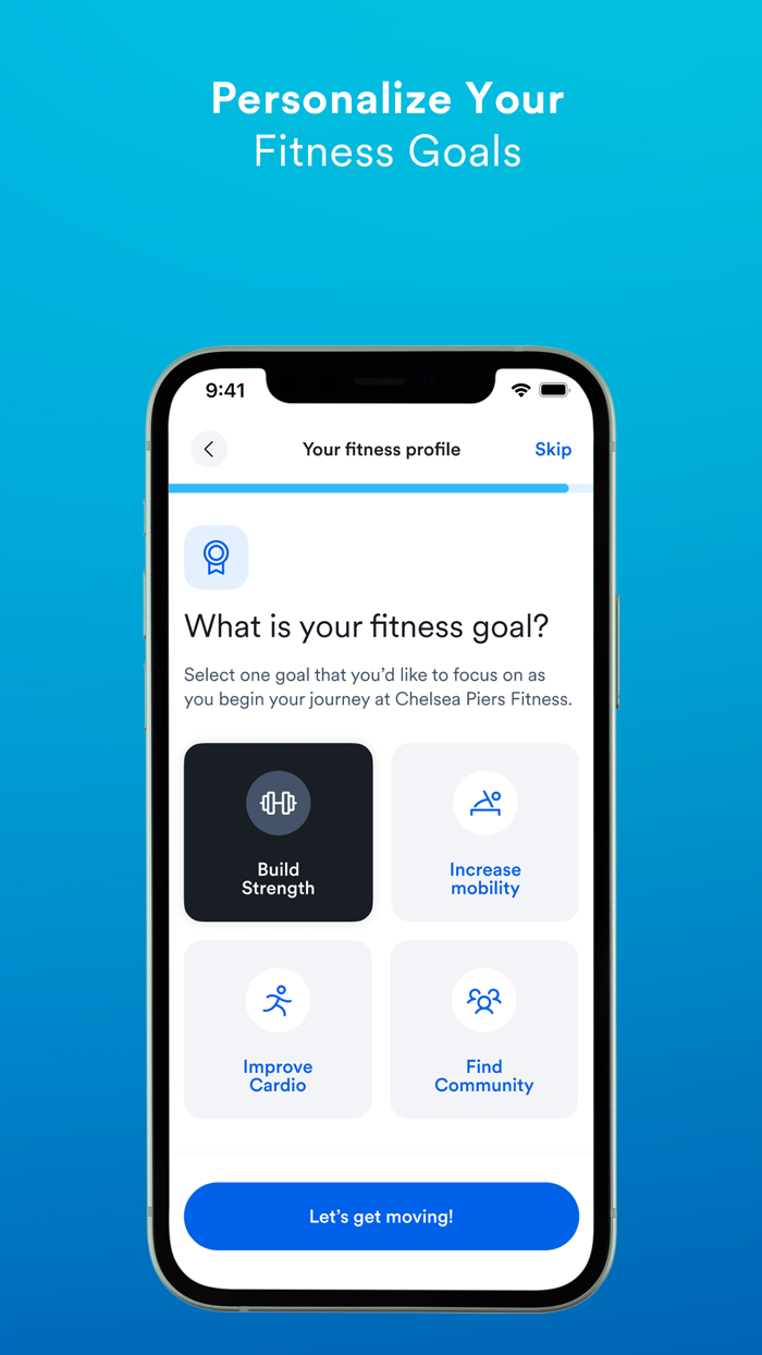Chelsea Piers Fitness App