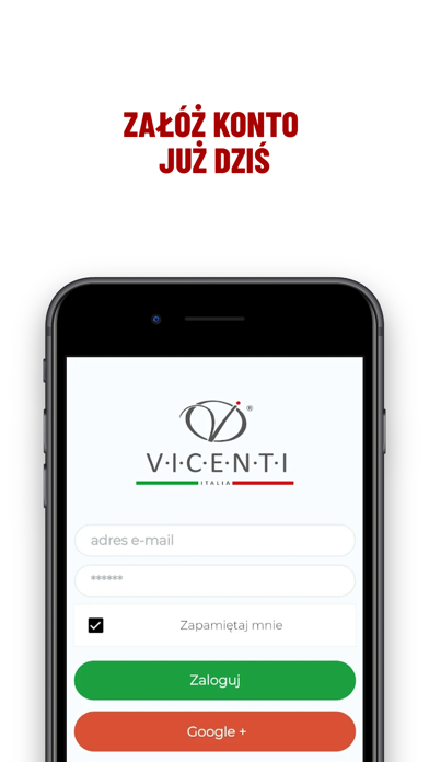 VICENTI ITALIA Screenshot