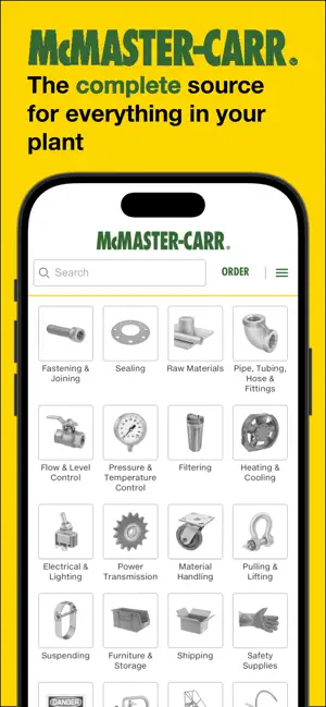 McMaster-Carr screenshot 1
