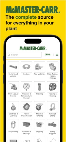 McMaster-Carr Screenshot 1 of 5