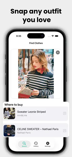 Find Clothes By Photo screenshot 1