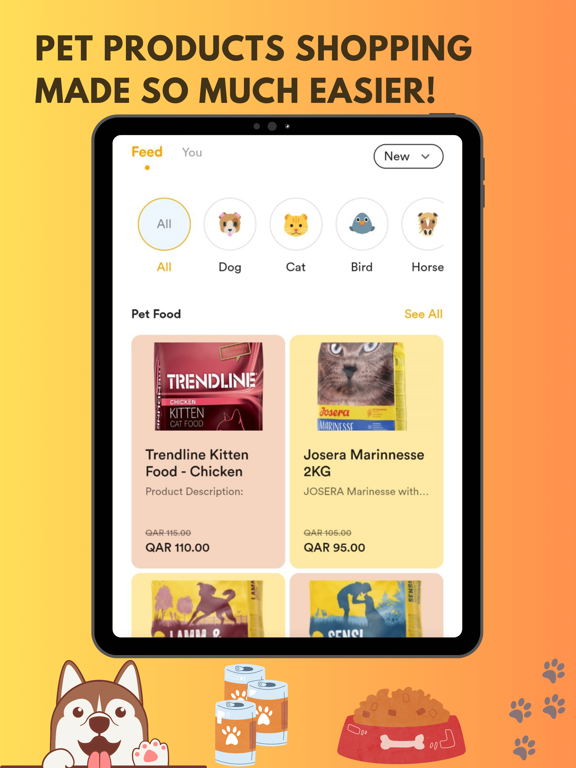 My Pet World - Pet Owner App iPad screenshot 3 - Shopping app