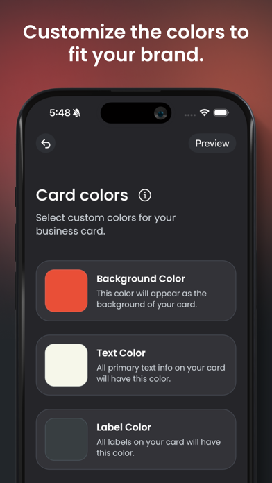 SoCard: Digital Business Card Screenshot
