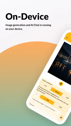 ChatToGO - On-Device Gen AI screenshot 1