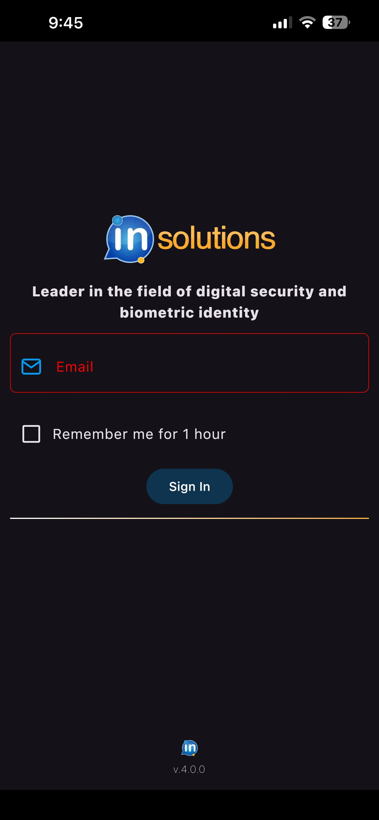 InSolutions Biometria screenshot 3