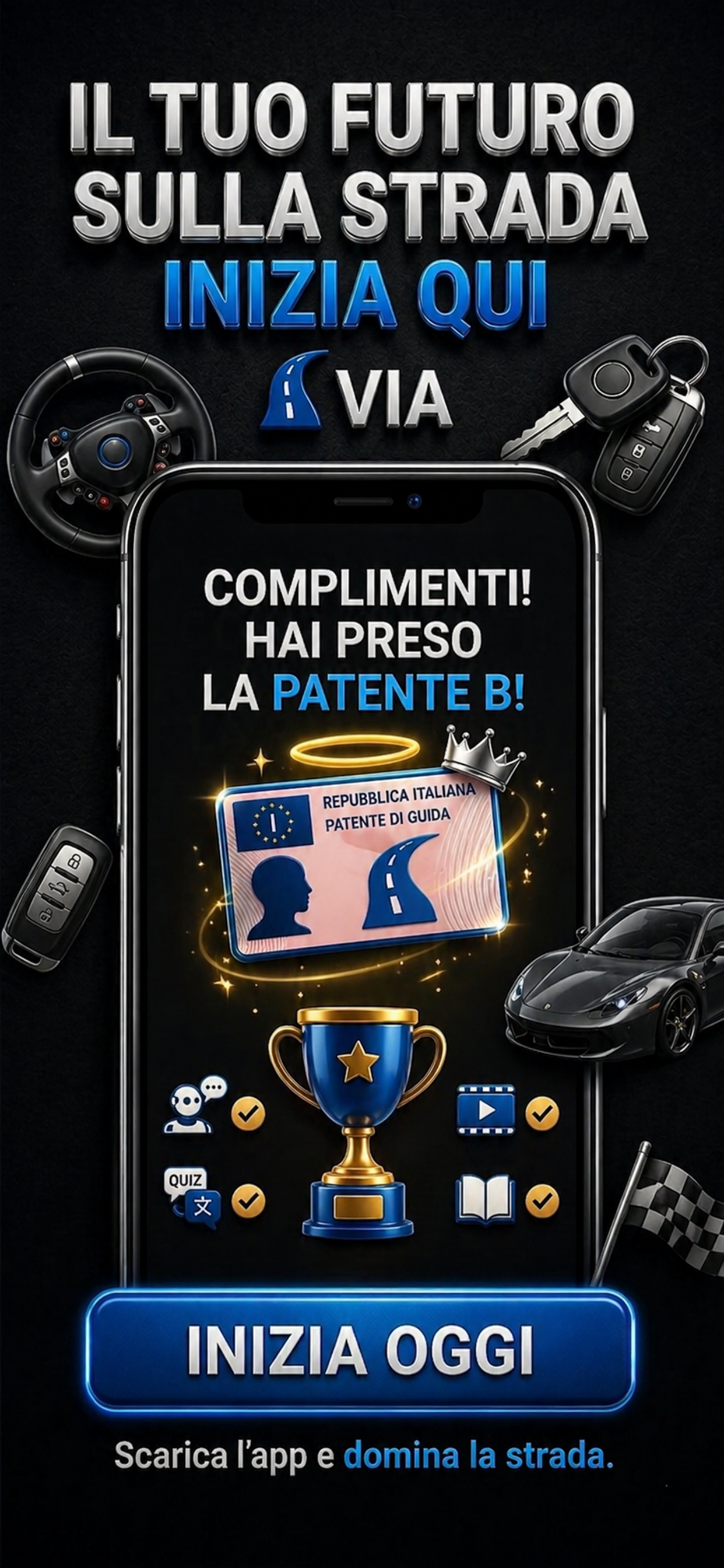 VIA Patente B - QUIZ e Teoria screenshot 9