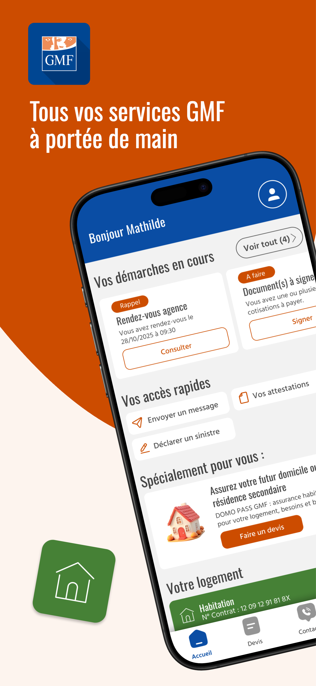 GMF Mobile - Vos assurances