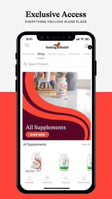 Seeking Health® Screenshot