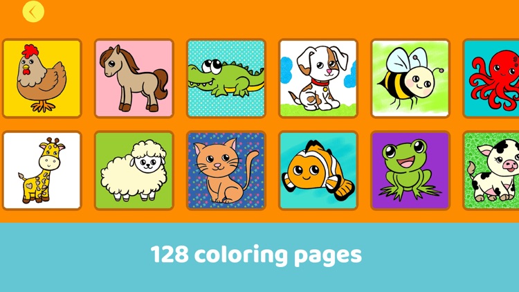 Kids coloring and stories 3+