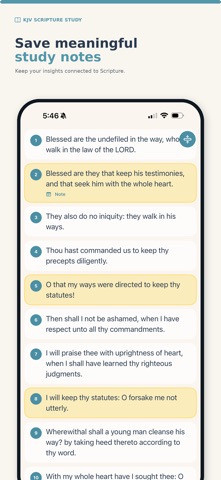 KJV Scripture Study Screenshot 6 of 6