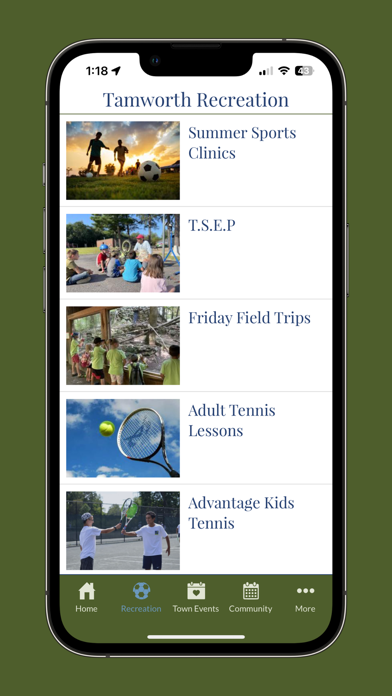 Tamworth Recreation Screenshot