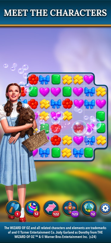 The Wizard of Oz Magic Match 3 screenshot 4