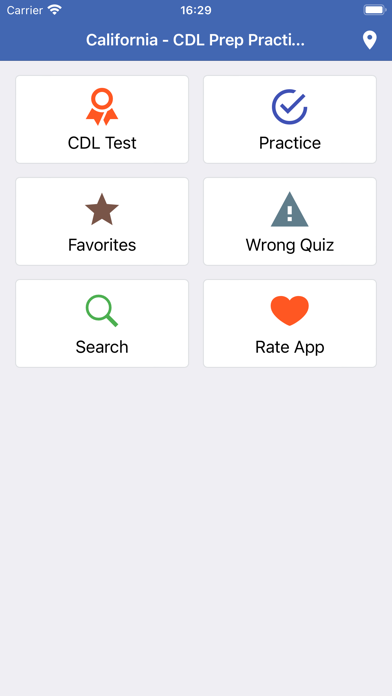 Screenshot #1 pour CDL Prep Practice Test
