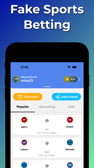 WagerLab - Place & Track Bets Screenshot