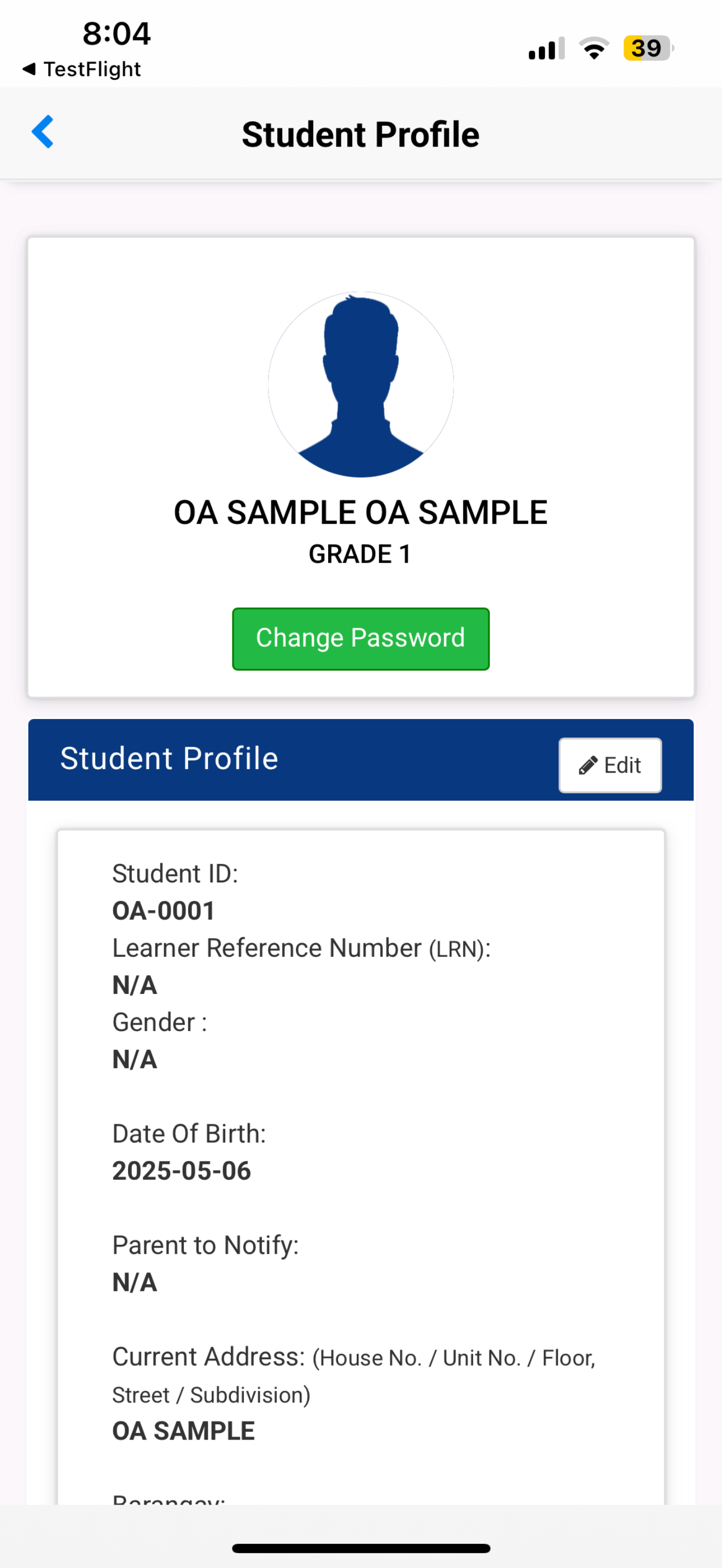 LCC Binan Mobile Portal