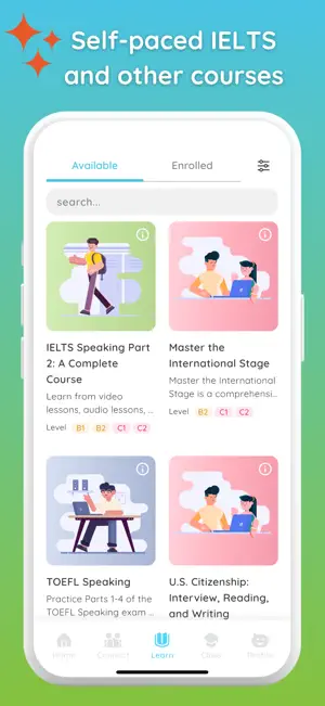 Eduling: English Courses screenshot 3