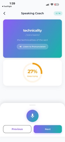 English Speaking & Learning AI Screenshot 3 of 6