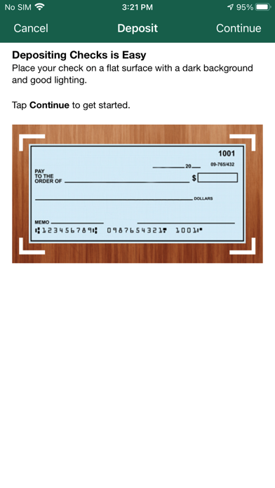 Chambers Bank Business Mobile Screenshot