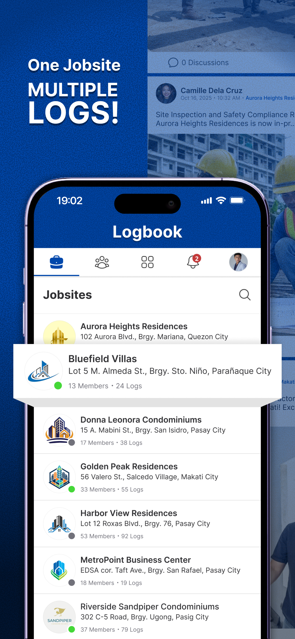 Logbook - Jobsite Tracker screenshot 3