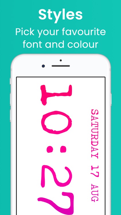 Bed Time | Large Clock