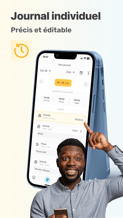 Airlaps - Pointeuse Mobile screenshot-4
