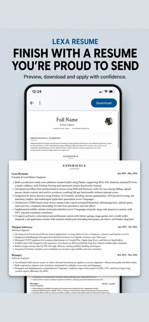 Resume Builder, CV Maker: Lexa screenshot 2