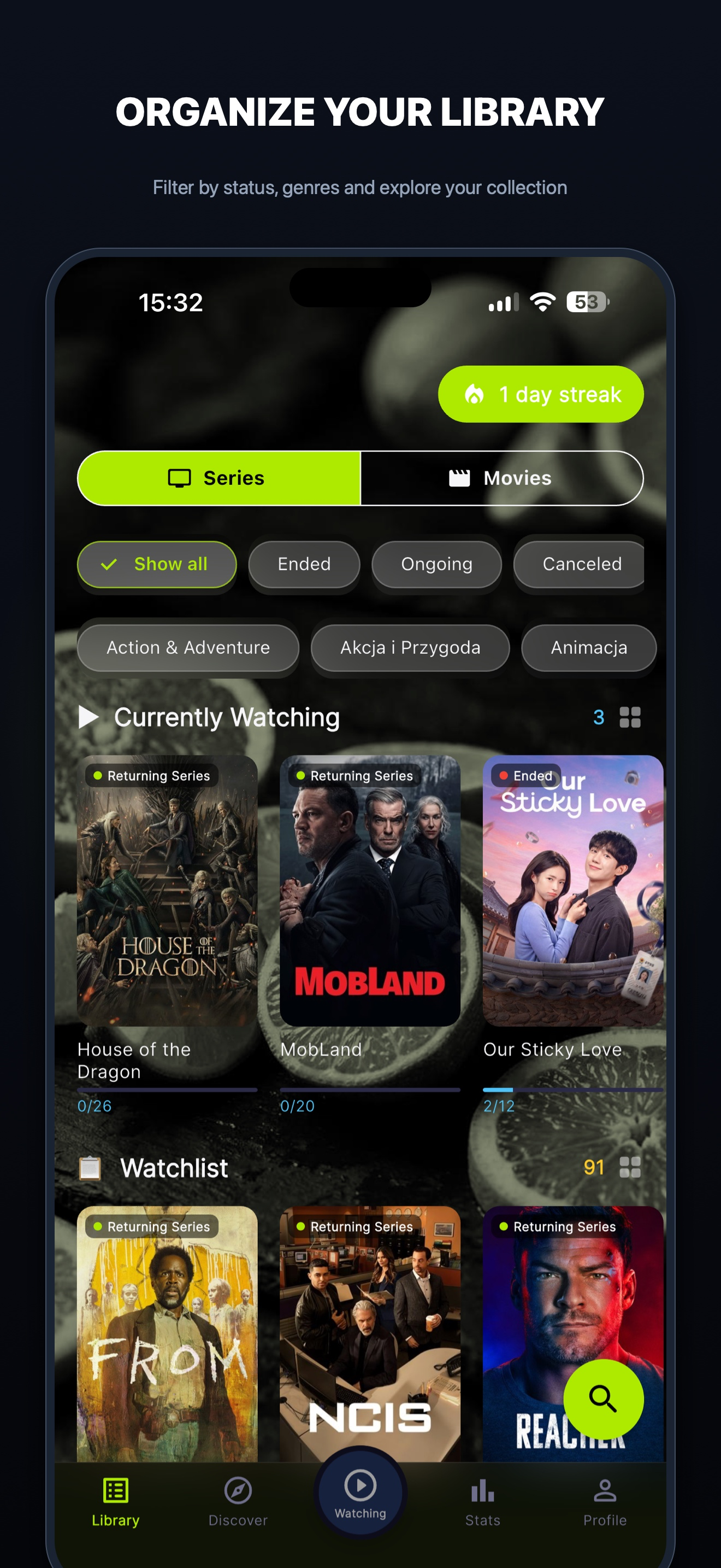 LIMEtv: TV Show Tracker screenshot 4