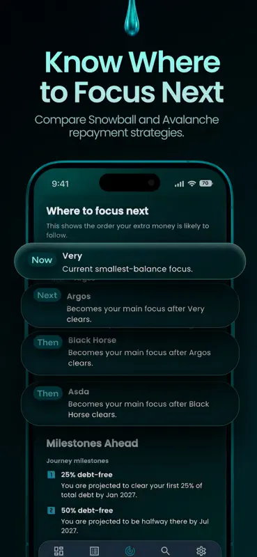 Clear Balance: Debt Tracker screenshot 6 of 9