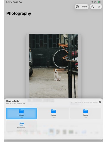 DossToss iPad screenshot