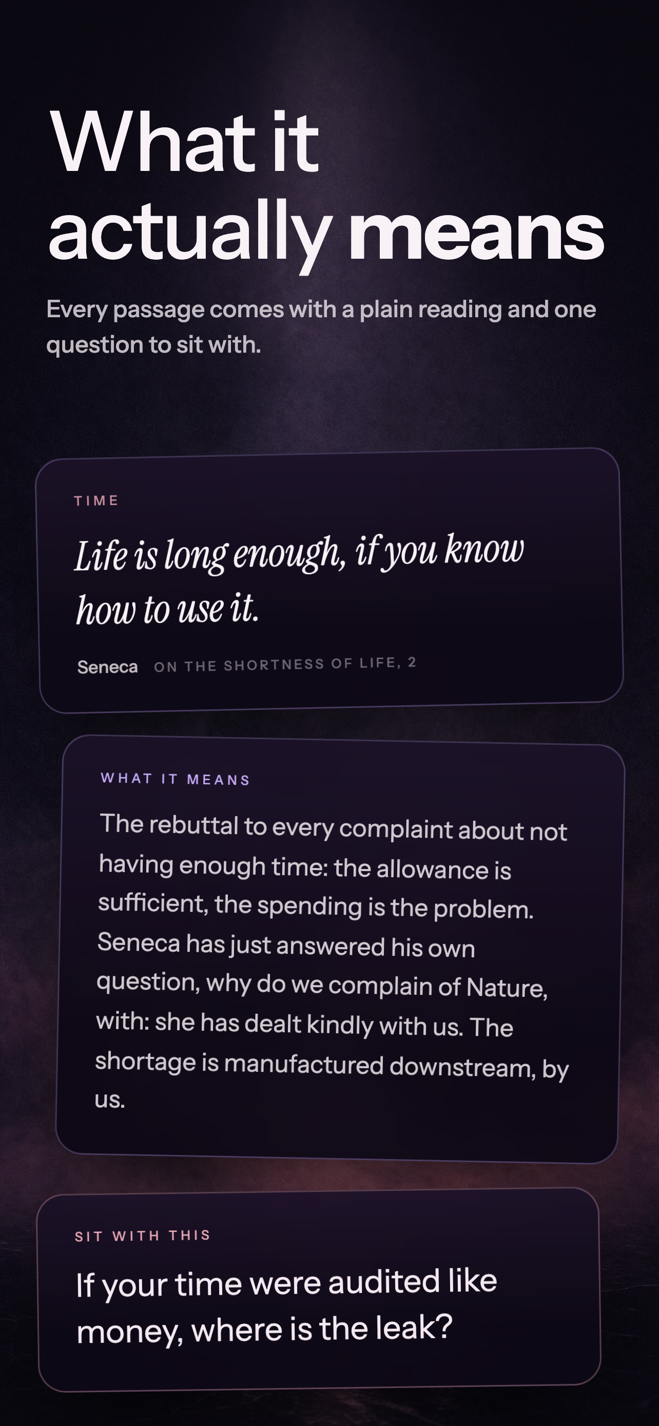 Stoic Quotes Daily: Stoaro screenshot 3
