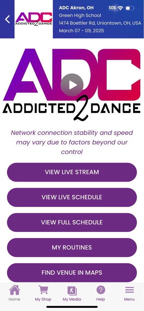 DanceBUG - This tool offers a centralized event hub, providing direct access to live streams and comprehensive integrated scheduling and routine tracking for all attendees.