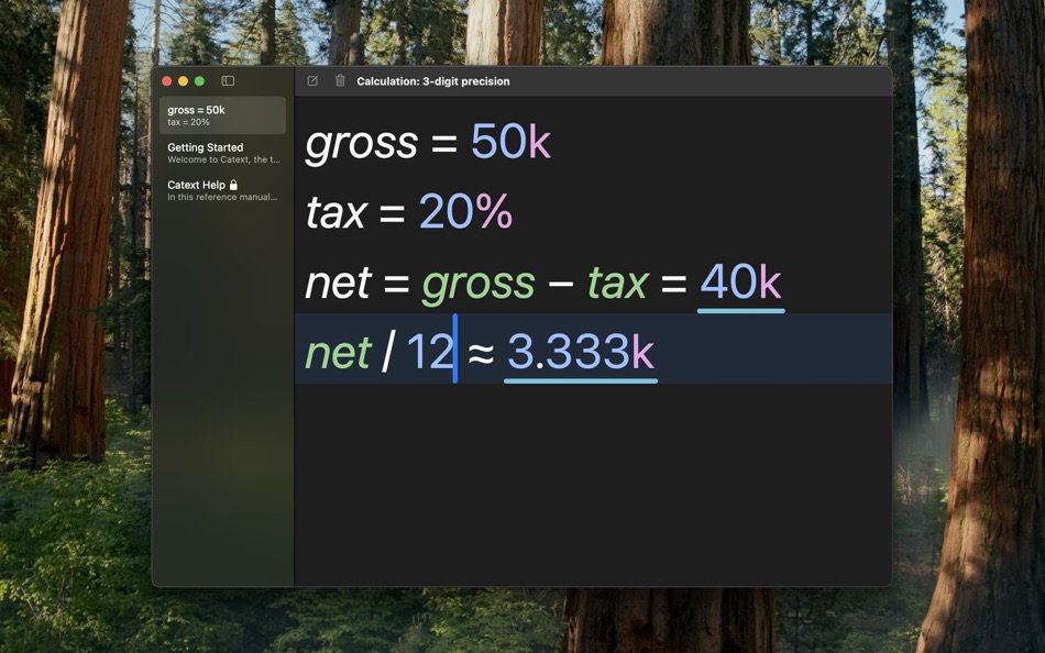 #2. Catext (macOS) 由: Sergei Sitnikov